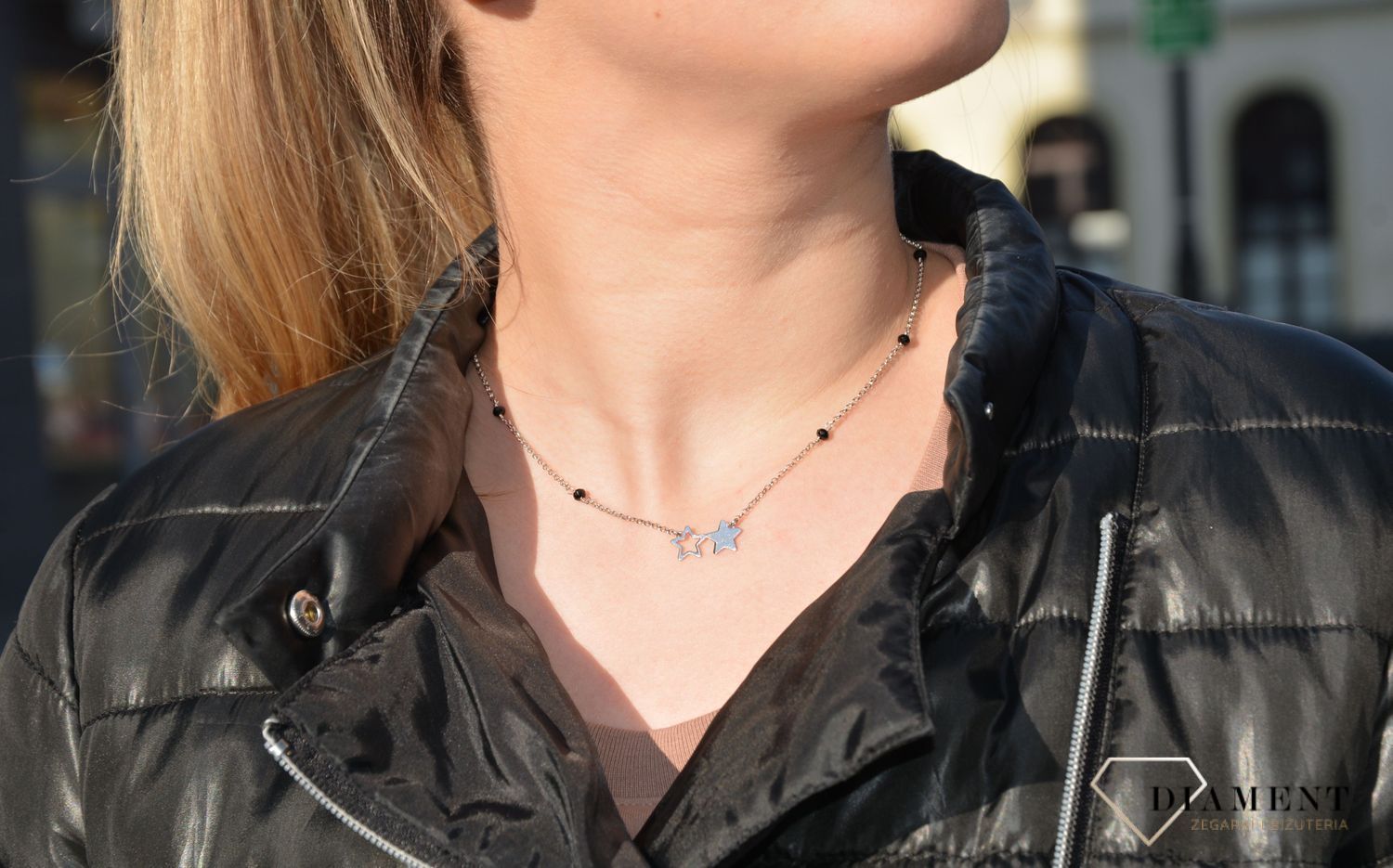 Naszyjnik srebrny gwiazdeczki Dall'Acqua C RM 20576  3.jpg